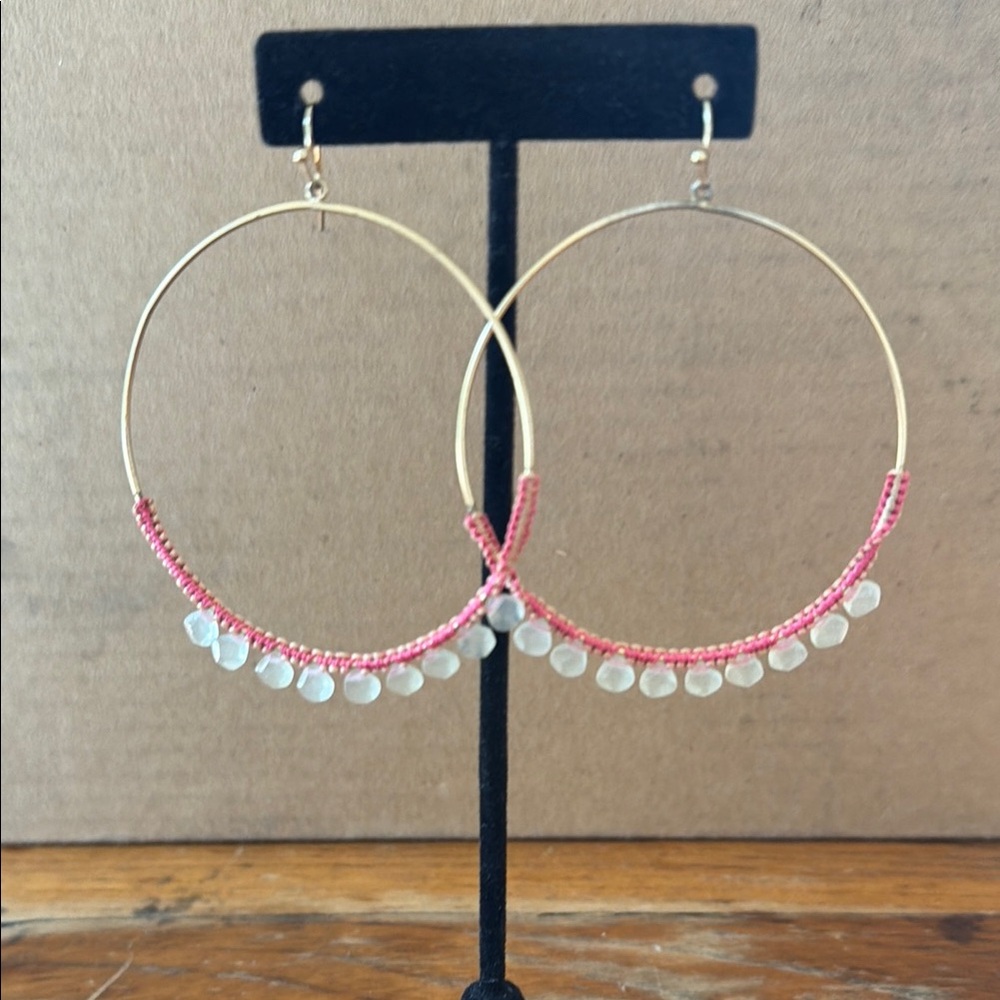 Anthropologie earrings.